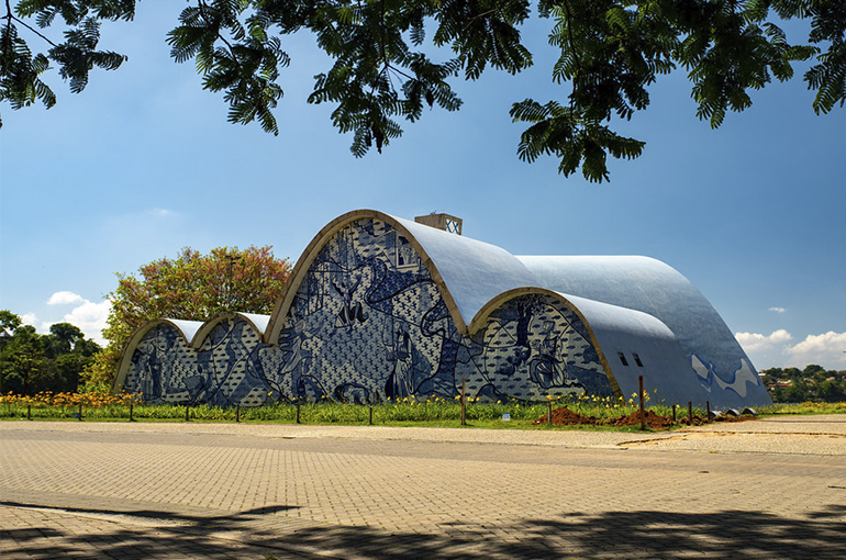 Igreja da Pampulha - obra de Oscar Niemayer em Belo Horizonte