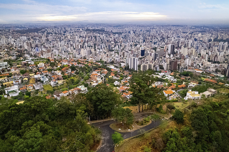 Vista aérea de Belo Horizonte